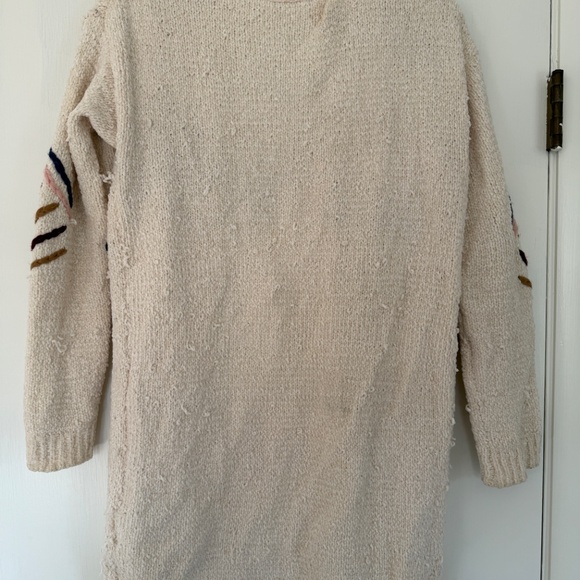 Cozy Patterned Knit Cardigan - Picture 2 of 2